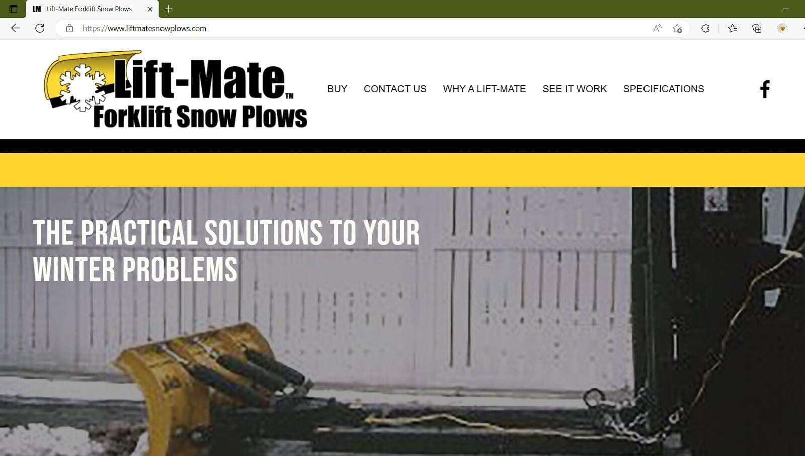 Lift-Mate Snow Plows